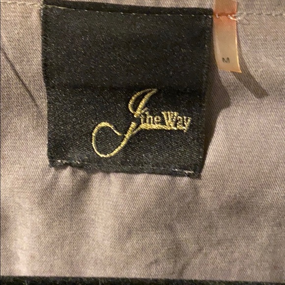 Grey Wrap jacket soft flexible fabric - Picture 4 of 4